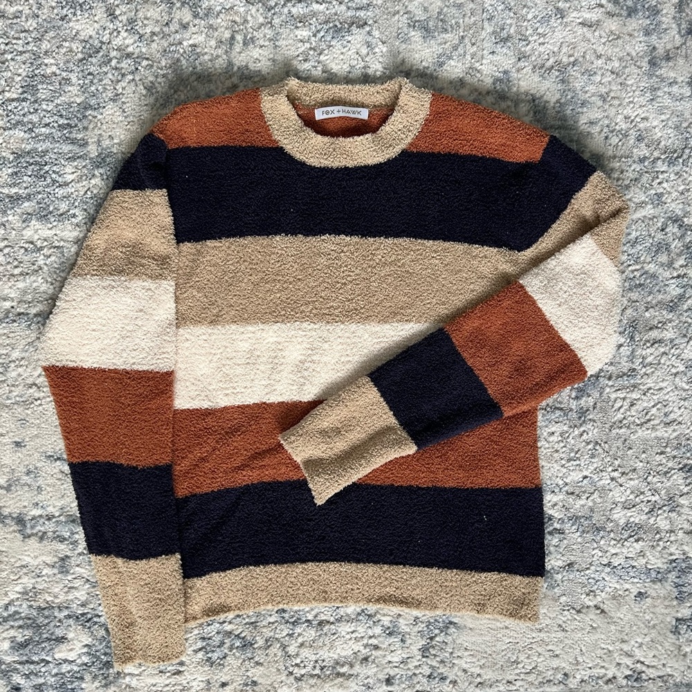FOX + HAWK - Bold Stripe Sweater
